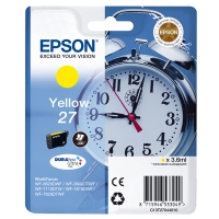 Epson 27 (T2704) tusz żółty, oryginalny C13T27044010 C13T27044012 026632