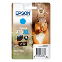 Epson 378XL tusz niebieski, zwiększona pojemność, oryginalny C13T37924010 027112