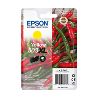 Epson 503XL tusz żółty (C13T09R44010), zwiększona pojemność, oryginalny C13T09R44010 652056