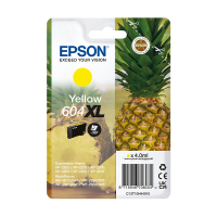 Epson 604XL tusz żółty (C13T10H44010), zwiększona pojemność, oryginalny C13T10H44010 652076