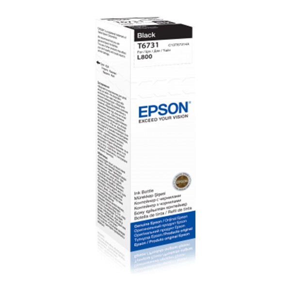 Epson 673 (T6731) tusz czarny, oryginalny C13T67314A 026816 - 1