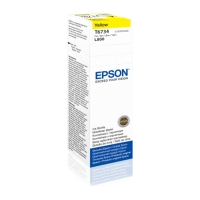 Epson 673 (T6734) tusz żółty, oryginalny C13T67344A 026822