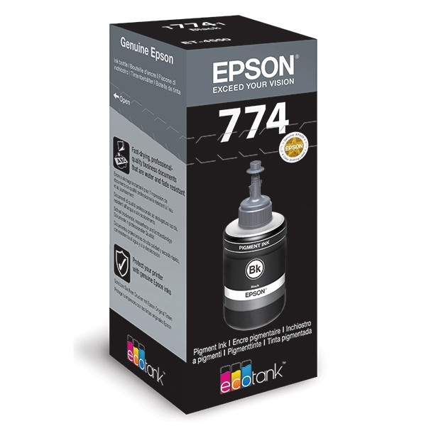 Epson 774 (T7741) tusz czarny, oryginalny C13T774140 026872 - 1