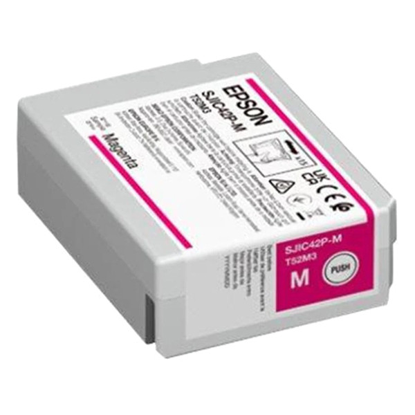 Epson C13T52M340 tusz czerwony, oryginalny C13T52M340 084332 - 1