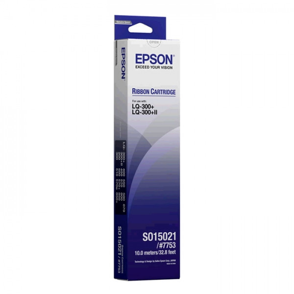 Epson S015021 (#7753) taśma barwiąca czarna, oryginalna C13S015021 080020 - 1