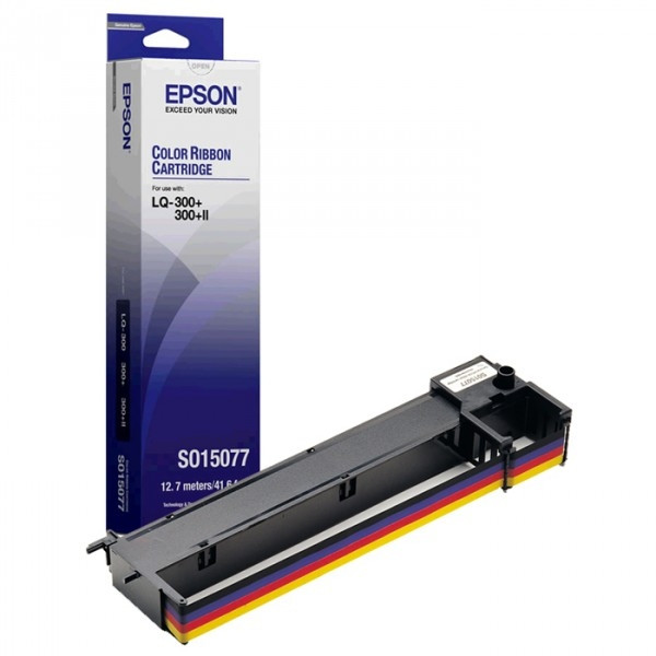 Epson S015077 taśma barwiąca kolorowa, oryginalna C13S015077 080172 - 1