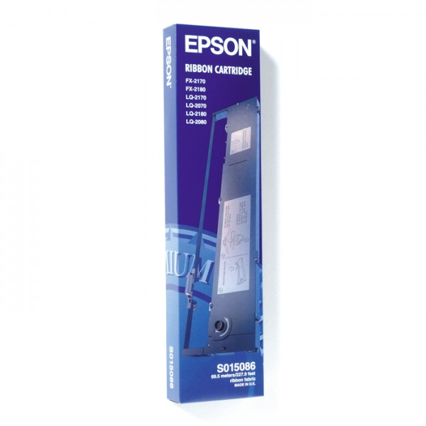 Epson S015086 taśma barwiąca czarna, oryginalna C13S015086 080060 - 1