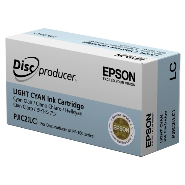 Epson S020448 tusz jasnobłękitny PJIC2(LC), oryginalny C13S020448 026380 - 1