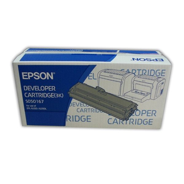 Epson S050167 toner czarny, oryginalny C13S050167 027770 - 1