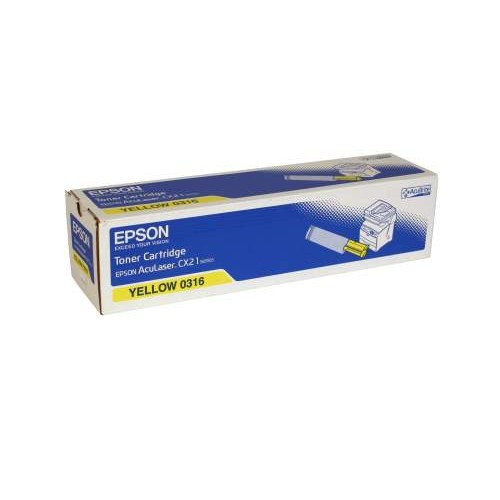 Epson S050316 toner żółty (oryginalny) C13S050316 028120 - 1