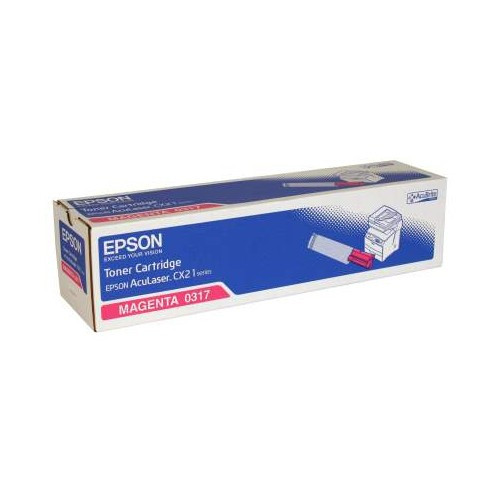 Epson S050317 toner czerwony (oryginalny) C13S050317 028125 - 1