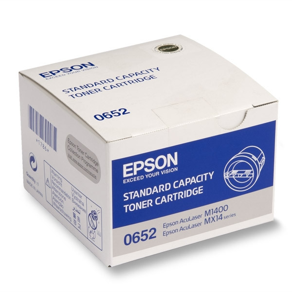 Epson S050652 toner czarny, oryginalny C13S050652 028260 - 1