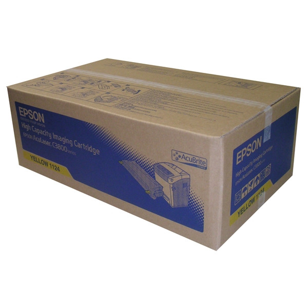 Epson S051124 toner żółty, zwiększona pojemność, oryginalny Epson C13S051124 028095 - 1