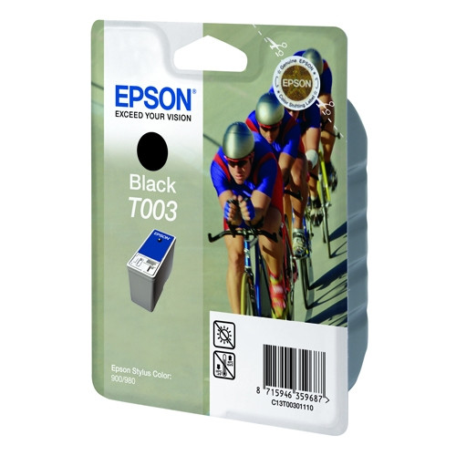 Epson T003 czarny, oryginalny C13T00301110 020430 - 1