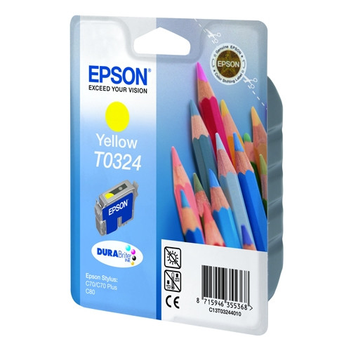 Epson T0324 żółty, oryginalny C13T03244010 021150 - 1