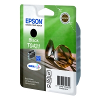 Epson T0431 czarny, oryginalny, zwiększona pojemność C13T04314010 022370