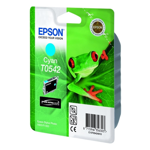 Epson T0542 niebieski, oryginalny C13T05424010 022690 - 1