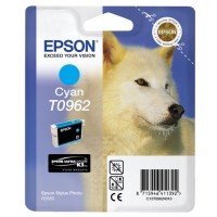 Epson T0962 tusz niebieski, oryginalny C13T09624010 023328