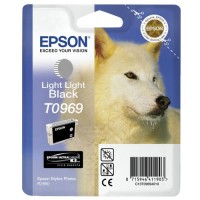 Epson T0969 tusz bardzo jasnoczarny, oryginalny C13T09694010 023342