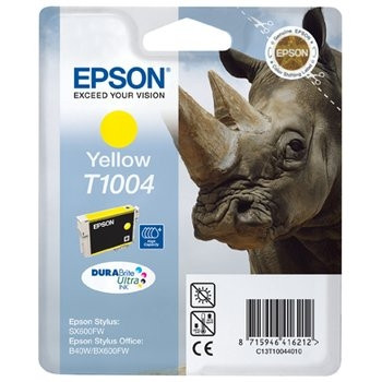 Epson T1004 tusz żółty, oryginalny C13T10044010 026224 - 1