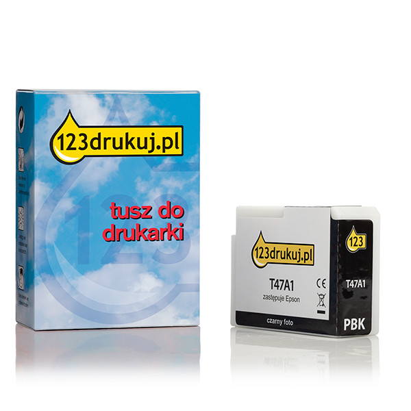 Epson T47A1 tusz foto czarny, wersja 123drukuj C13T47A100C 083511 - 1