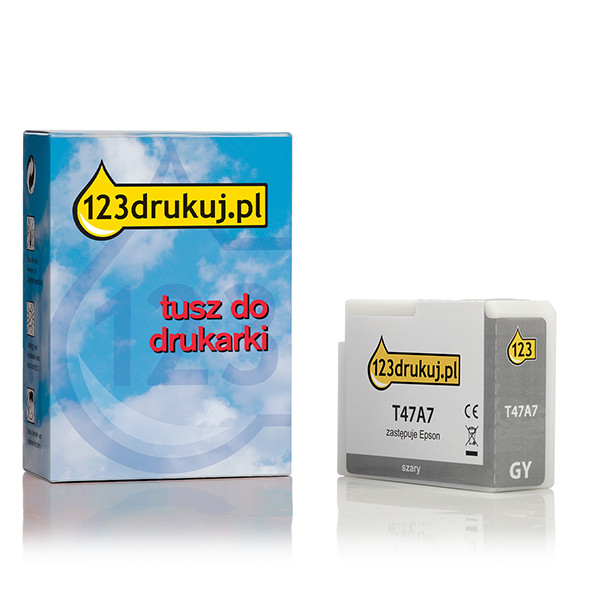 Epson T47A7 tusz szary, wersja 123drukuj C13T47A700C 083523 - 1