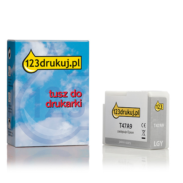 Epson T47A9 tusz jasnoszary, wersja 123drukuj C13T47A900C 083525 - 1