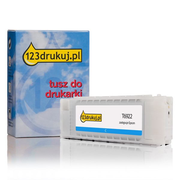 Epson T6922 tusz niebieski, wersja 123drukuj C13T692200C 026545 - 1