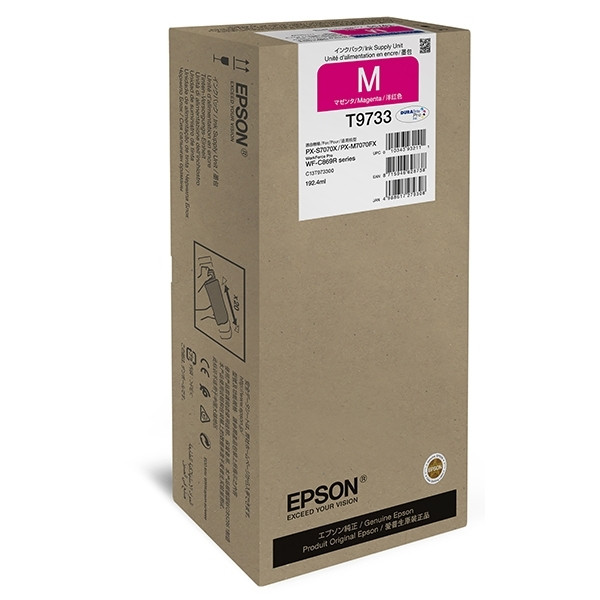 Epson T9733 tusz czerwony, zwiększona pojemność, oryginalny C13T973300 027046 - 1