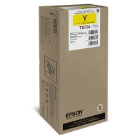 Epson T9734 tusz żółty, zwiększona pojemność, oryginalny C13T973400 027048