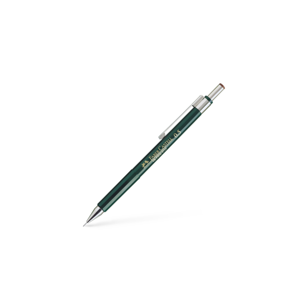 Faber-Castell Ołówek automatyczny Faber-Castell, zielony 130205FC 246664 - 1