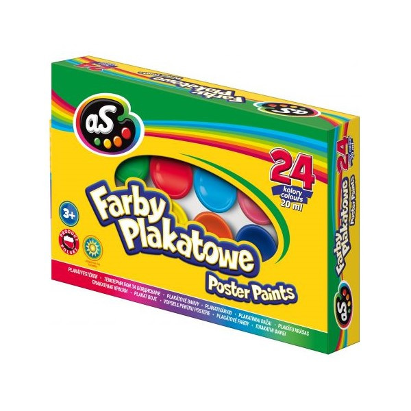 Farby plakatowe 24 kol./20 ml Astra 441160 246410 - 1