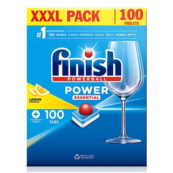 Finish Power Essential Cytryna tabletki do zmywarki (100 tabletek)  SFI01048 - 1