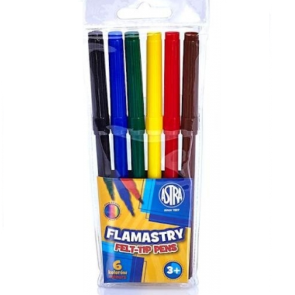 Flamastry Astra 6 kol. 362095 246575 - 1