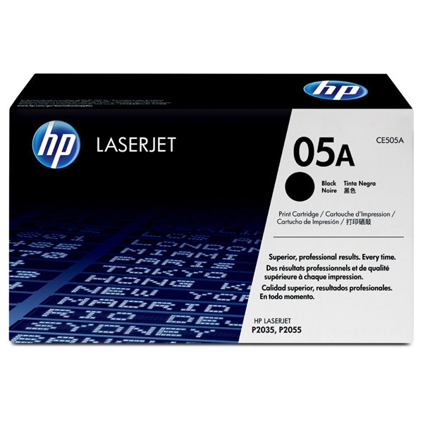 HP 05A (CE505A) toner czarny, oryginalny CE505A 039850 - 1