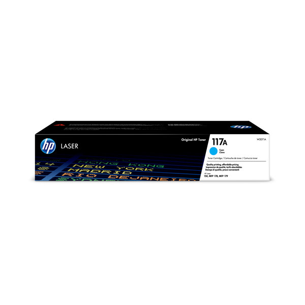 HP 117A (W2071A) toner niebieski, oryginalny W2071A 055458 - 1