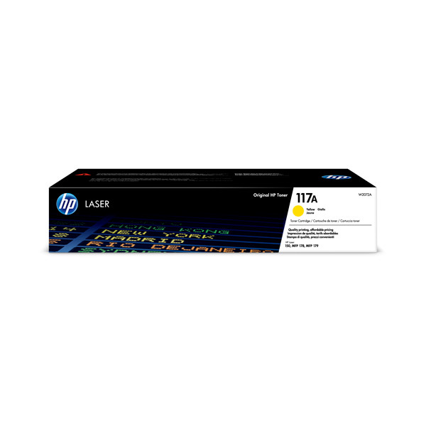 HP 117A (W2072A) toner żółty, oryginalny W2072A 055462 - 1