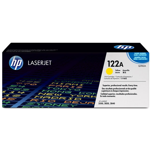 HP 122A (Q3962A) toner żółty, zwiększona pojemność, oryginalny Q3962A 039440 - 1