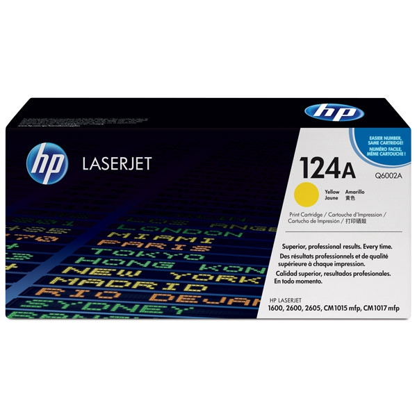 HP 124A (Q6002A) toner żółty, oryginalny Q6002A 039550 - 1