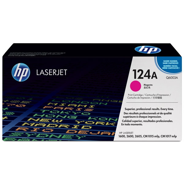 HP 124A (Q6003A) toner czerwony, oryginalny Q6003A 039555 - 1