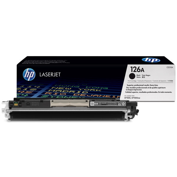 HP 126A (CE310A) toner czarny, oryginalny CE310A 054000 - 1