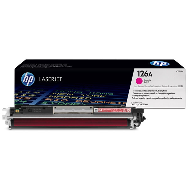 HP 126A (CE313A) toner czerwony, oryginalny CE313A 054006 - 1