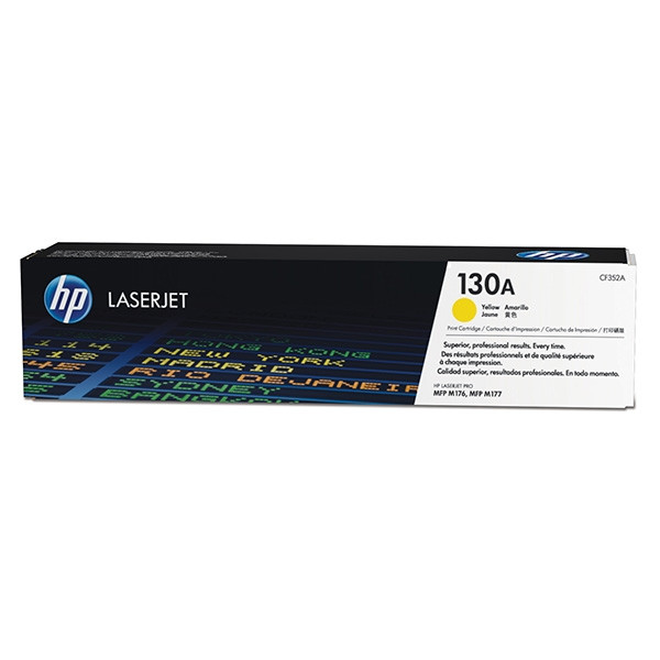 HP 130A (CF352A) toner żółty, oryginalny CF352A 054754 - 1