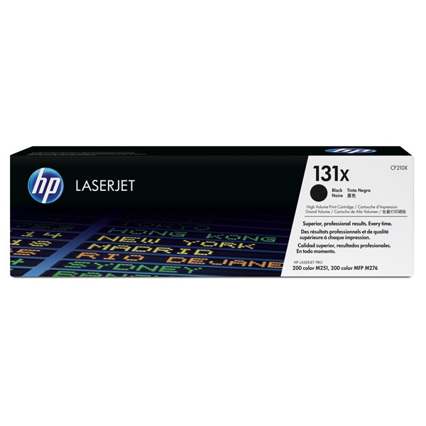 HP 131X (CF210X) toner czarny, zwiększona pojemność, oryginalny CF210X 054154 - 1