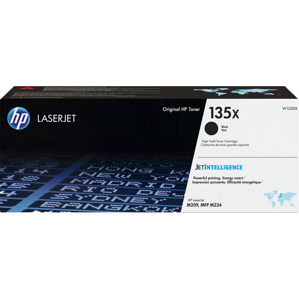 HP 135X (W1350X) toner czarny, zwiększona pojemność, oryginalny W1350X 055496 - 1