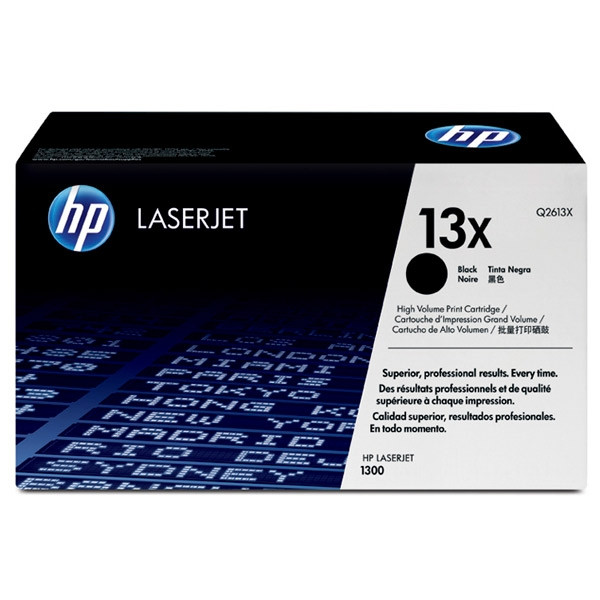 HP 13X (Q2613X) toner czarny, zwiększona pojemność, oryginalny Q2613X 033080 - 1