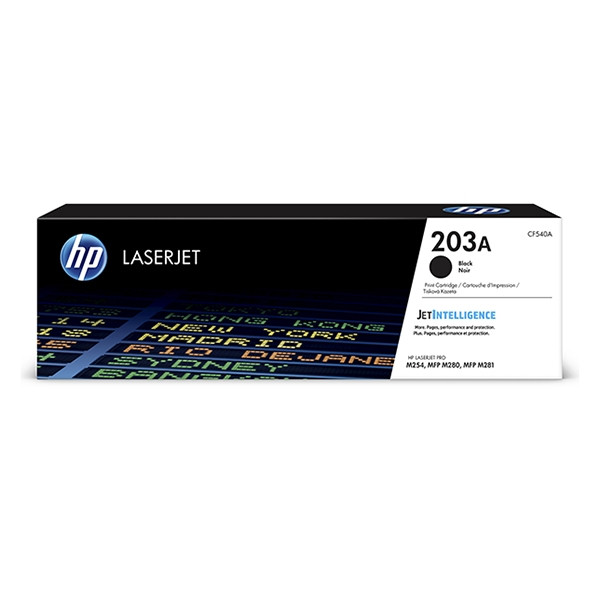 HP 203A (CF540A) toner czarny, oryginalny CF540A 055208 - 1