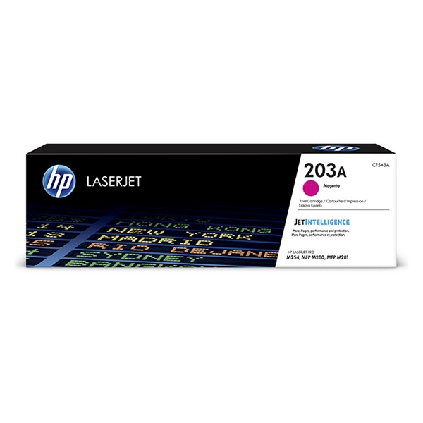 HP 203A (CF543A) toner czerwony, oryginalny CF543A 055220 - 1