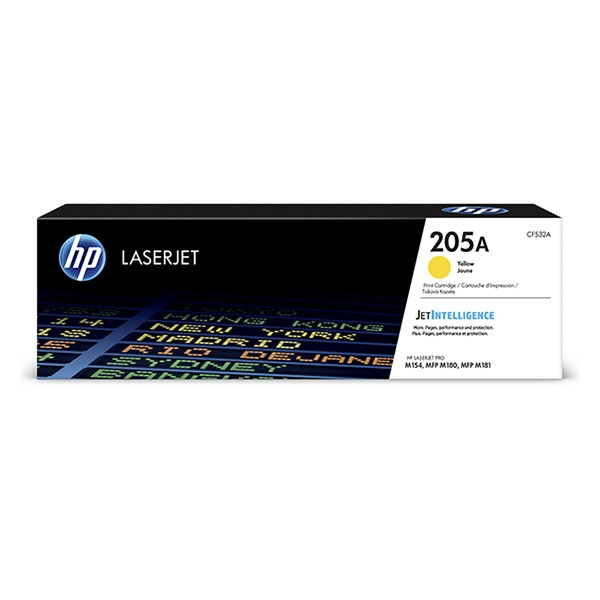 HP 205A (CF532A) toner żółty, oryginalny CF532A 055228 - 1