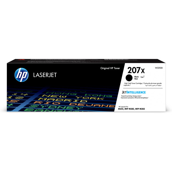 HP 207X (W2210X) toner czarny, zwiększona objętość, oryginalny W2210X 093050 - 1